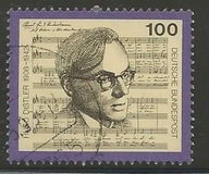 [The 50th Anniversary of the Death of Hugo Distler, Composer and Conductor, type BBF]