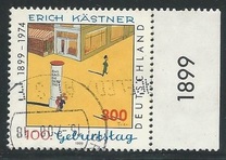 [The 100th Anniversary of the Birth of Erich Kästner, Writer, tip BQO]