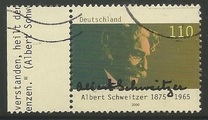 [The 125th Anniversary of the Birth of Albert Schweitzer, 1875-1965, type BSR]