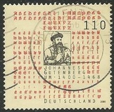 [The 600th Anniversary of the Birth of Johannes Gutenberg, 1397-1468, tip BSZ]