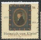 [The 225th Anniversary of the Birth of Heinrich von Kleist, 1777-1811, tip BZW]