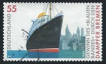 [The 75th Anniversary of the Steamer "Bremen" Winning the Blue Ribbon, type CEO]