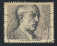 [The 100th Anniversary of the Birth of Wilhelm Leuschner, Trade union Leader, type AUN]