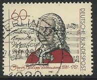 [The 300th Anniversary of the Birth of Georg Philipp Teleman, Composer, type AGC]