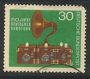 [The 50th Anniversary of German Broadcasting, type VE]