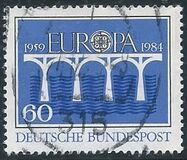 [EUROPA Stamps - Bridges - The 25th Anniversary of C.E.P.T., type AKX]