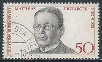 [The 100th Anniversary of the Birth of Matthias Erzberger, Polititian, type YF]