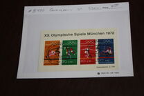 [Olympic Games - Munich, Germany, type TG]