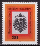 [The 100th Anniversary of the german Empire, type QU]