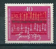 [The 300th Anniversary of the Death Heinrich Schütz, Composer, type TN]