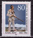 [The 75th Anniversary of the Death of Karl May, Writer, tip AOW]