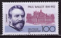 [The 150th Anniversary of the Death of Paul Wallot, Architect, type AXH]