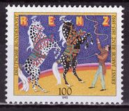 [The 100th Anniversary of Ernst Jakob Renz, Circus Manager, tip AZU]