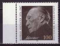 [The 25th Anniversary of the Death of Dr.Konrad Adenauer, Federal Chancellor, type AZV]