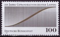 [The 250th Anniversary of the  Gewandhaus Orchestra from Leipzig, type BBW]