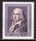 [The 150th Anniversary of the Death of Friedrich Hölderlin, Poet, type BCX]