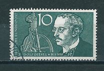 [The 100th Anniversary of the Birth of Rudolf Diesel, 1858-1913, type DT]