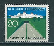 [The 75th Anniversary of the Kieler Canal, type QB]