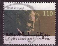 [The 125th Anniversary of the Birth of Albert Schweitzer, 1875-1965, tip BSR]