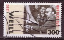 [The 100th Anniversary of the Birth of Kurt Weill, 1900-1950, tip BTA]