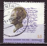 [The 100th Anniversary of the Birth of Reinhold Schneider, 1903-1958, tip CBX]