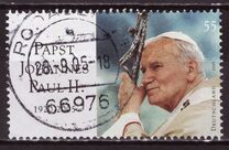 [Pope John Paul II Memorial Stamp, tip CGG]