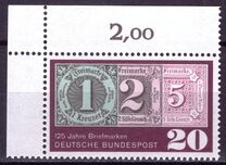 [The 125th Anniversary of the First German Stamp, type KU]