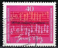 [The 300th Anniversary of the Death Heinrich Schütz, Composer, type TN]