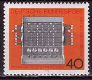 [The 350th Anniversary of the Invention of the Calculating Machine, type UW]