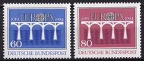 [EUROPA Stamps - Bridges - The 25th Anniversary of C.E.P.T., type AKX]