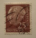 [Professor Dr. Th. Heuss, type AV14]