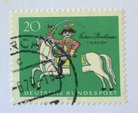 [The 250th Anniversary of the Birth of Baron von Münchhausen, type PV]