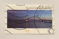 [The 50th Anniversary of the Fehmarnsund Bridge, type CXO]