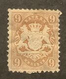 [Coat of Arms - Diamond Width in Watermark 14-15mm, type D18]