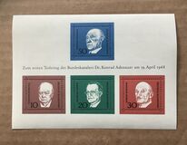 [The Memorial Edition of Konrad Adenauer, type NI]