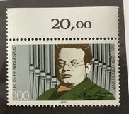 [The 75th Anniversary of the Death of Max Reger, Composer, type AXA]