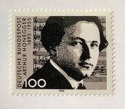 [The 100th Anniversary of the Birth of Athur Honegger, Composer, type AZQ]