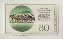 [The 125th Anniversary of the Hoppegarten Racecourse, type BCT]