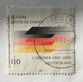 [The 10th Anniversary of the Re-union of Germany, type BUQ]