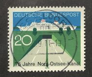 [The 75th Anniversary of the Kieler Canal, type QB]