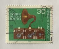 [The 50th Anniversary of German Broadcasting, type VE]