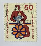 [The 25th Anniversary of the German Maternal Rest and Well-Being Foundation, type WX]