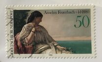 [The 100th Anniversary of the Death of Anselm Feuerbach, Painter, type AEQ]