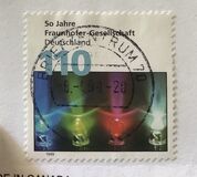 [The 50th Anniversary of the Frauenhofer Society, tip BQR]