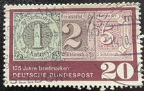 [The 125th Anniversary of the First German Stamp, type KU]