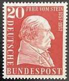 [The 200th Anniversary of the Birth of Baron vom Stein, 1757-1831, type DM]