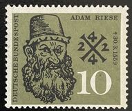 [The 400th Anniversary of the Death of Adam Riese, type EK]