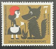 [Charity Stamps - Little Red Ridinghood, type FL]