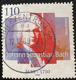 [The 250th Anniversary of the Death of Johann Sebastian Bach, Composer, type BUA]