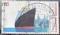 [The 75th Anniversary of the Steamer "Bremen" Winning the Blue Ribbon, type CEO]